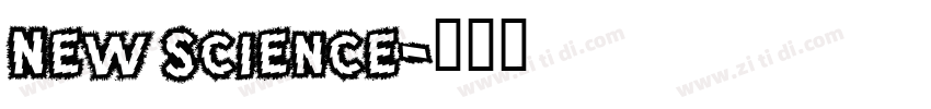 New Science字体转换